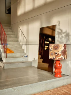 Pied De Lampe Grand Glazed Orange 9 Pied De Lampe Grand Glazed Orange -Lampes Boutique 579824 01 41 EnvironmentImage d74380c179